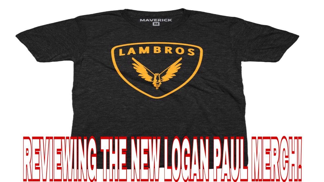 Logan Paul Merch Logo - Reviewing Logan Paul's New Merch (Lambros Shirt) - YouTube