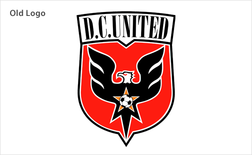 United Old Logo - Soccer Team D.C. United Unveils New Logo Design