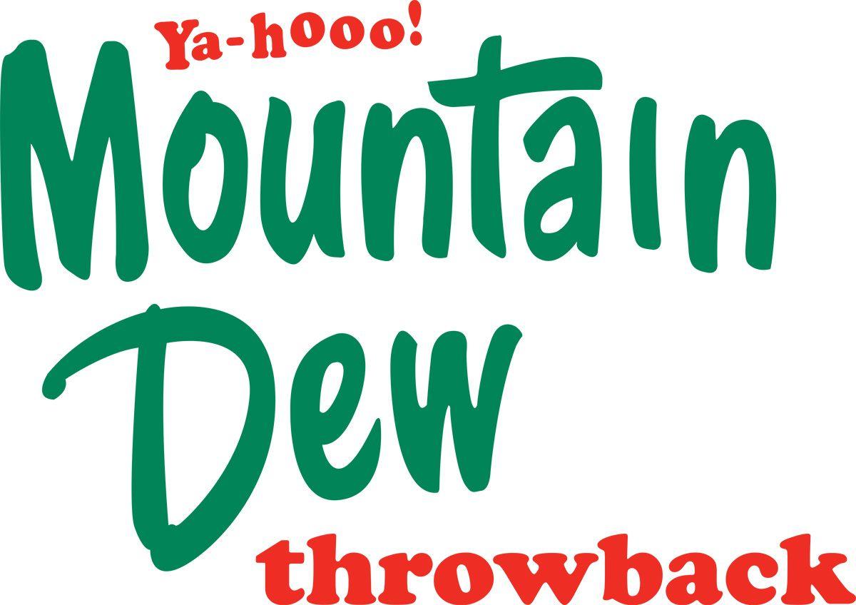 Mountain Dew Throwback Logo - Mountain Dew Throwback