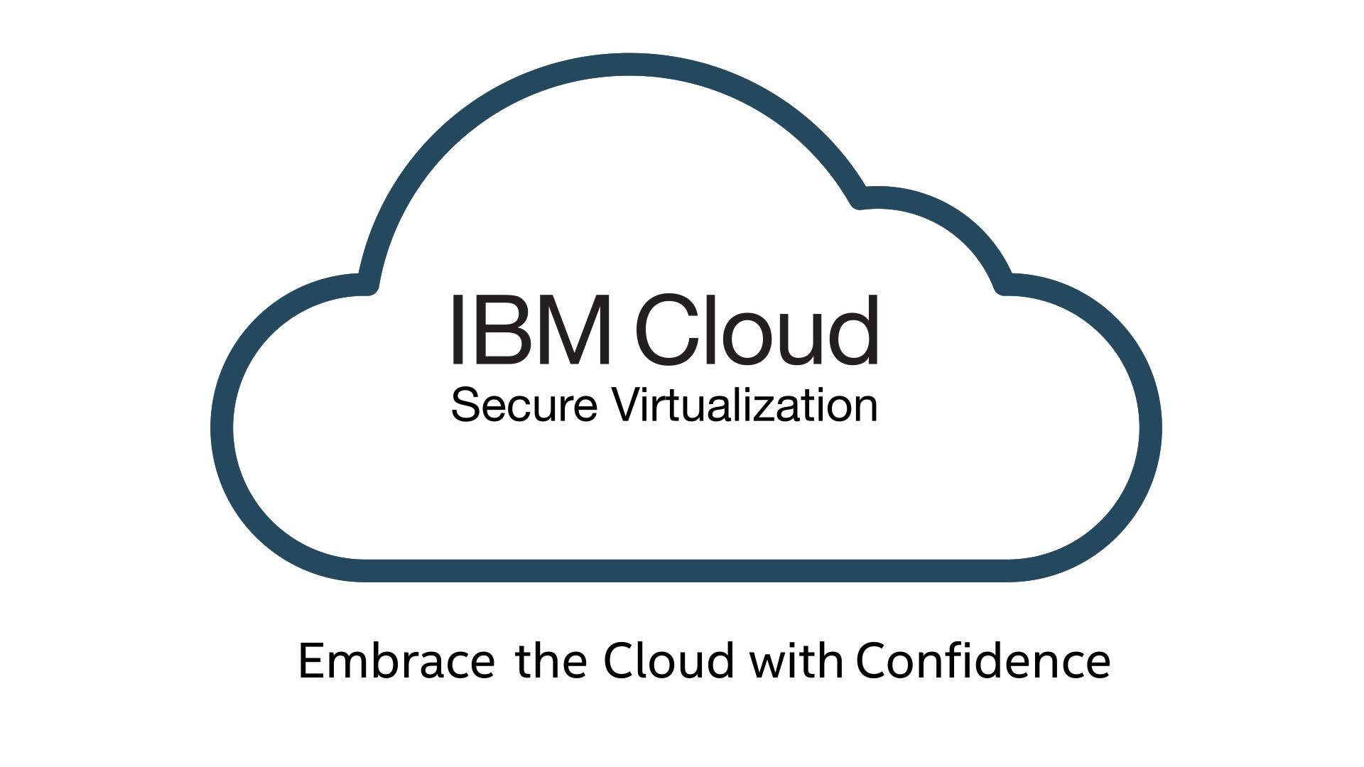 New IBM Cloud Logo - IBM Cloud Secure Virtualization built on VMware Cloud Foundation