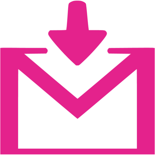 Pink Phone email Logo - Barbie pink gmail login icon - Free barbie pink mail icons