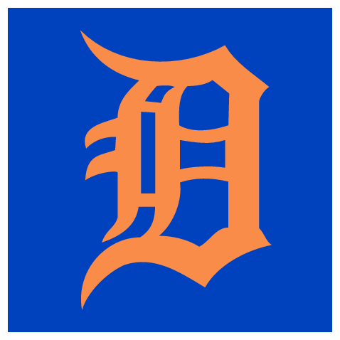 Blue and Orange Tiger Logo - Free Detroit Tigers Vector Logo, Download Free Clip Art, Free Clip ...