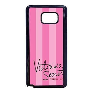 Pink Phone email Logo - Victoria Secret Pink Brand Logo For Samsung Galaxy Note 5 Black Cell ...