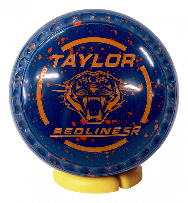 Blue and Orange Tiger Logo - Taylor Redline SR Size 3 Half Pipe Grip Blue/Orange Tiger Logo ...