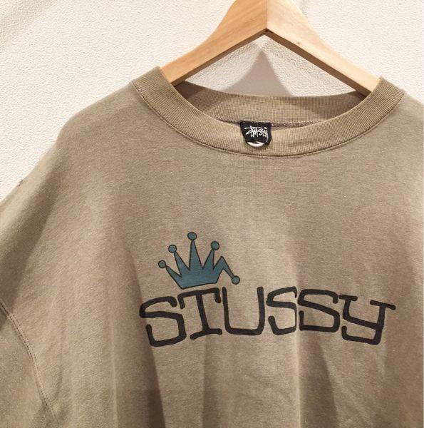 Old Stussy Logo - that time thing80s OLD STUSSY Logo sweatUSA Crownpa well: Real Yahoo ...