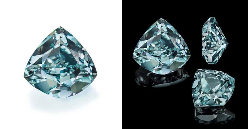 Green and Blue Diamond Logo - Natural Green Diamonds Guide: Prices, authenticity, history & much