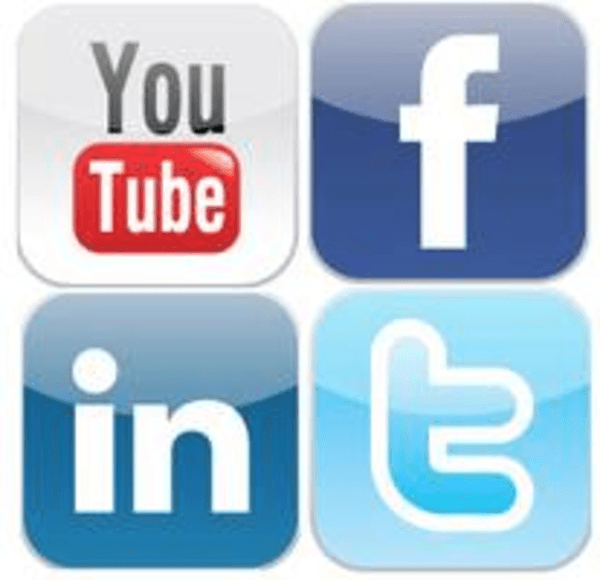 Facebook Twitter Logo - Facebook Twitter Linked Youtube | Free Images at Clker.com - vector ...
