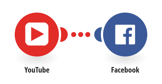 Facebook YouTube Logo - Post new YouTube videos on Facebook | Integromat