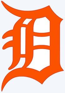 Detroit D Logo - Detroit Tigers Old English D Logo Decal Window Sticker - You pick ...