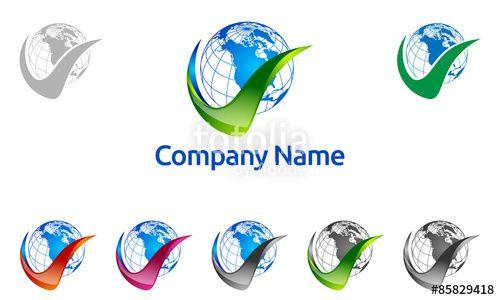 Spiral Globe Logo - 3D, V, letter V, global, globe, world, abstract, ball, spiral