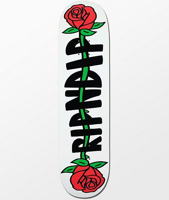 Zumiez Skateboard Logo - RIPNDIP Rose 8.0