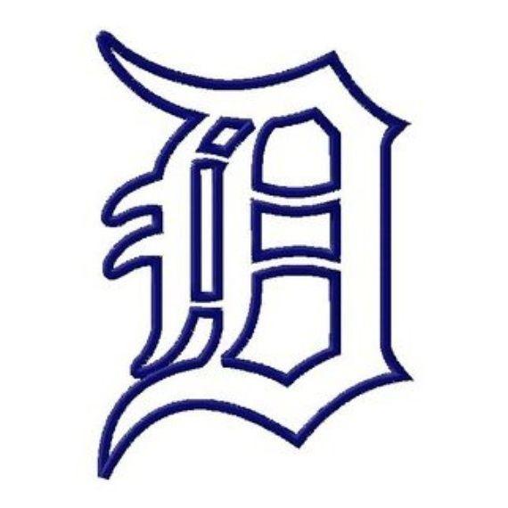 Detroit D Logo - Detroit tigers english d Logos