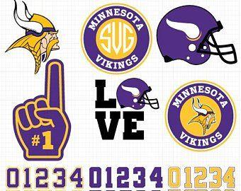 Vikings Football Logo - Vikings vector svg | Etsy