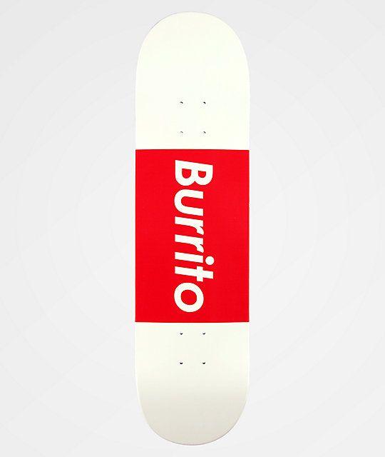 Zumiez Skateboard Logo - Burrito Logo Grande 8.25
