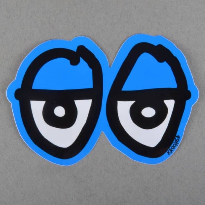 Krooked Skateboards Logo - Krooked Skateboards Krooked Eyes Sticker