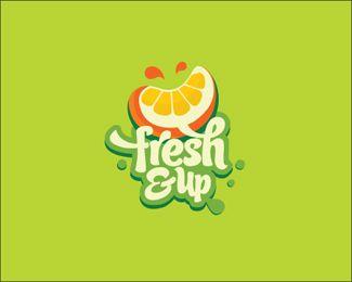 Fresh Logo - Fresh & up Designed by mrmustache | BrandCrowd