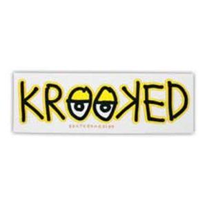 Krooked Skateboards Logo - Krooked Skateboards Krooked Eyes Sticker Medium