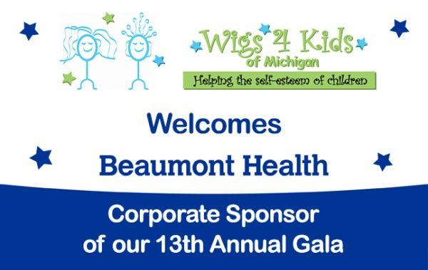 Beaumont Michigan Logo - Beaumont Health a Corporate Sponsor of Wigs 4 Kids - Wigs4Kids of ...