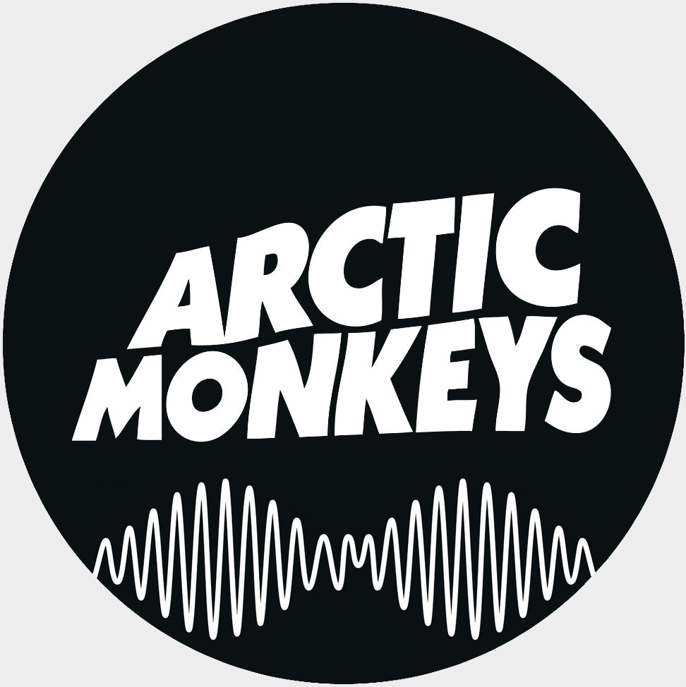 Arctic Monkeys Black and White Logo - Musiclipse | A website about the best music of the moment that you ...