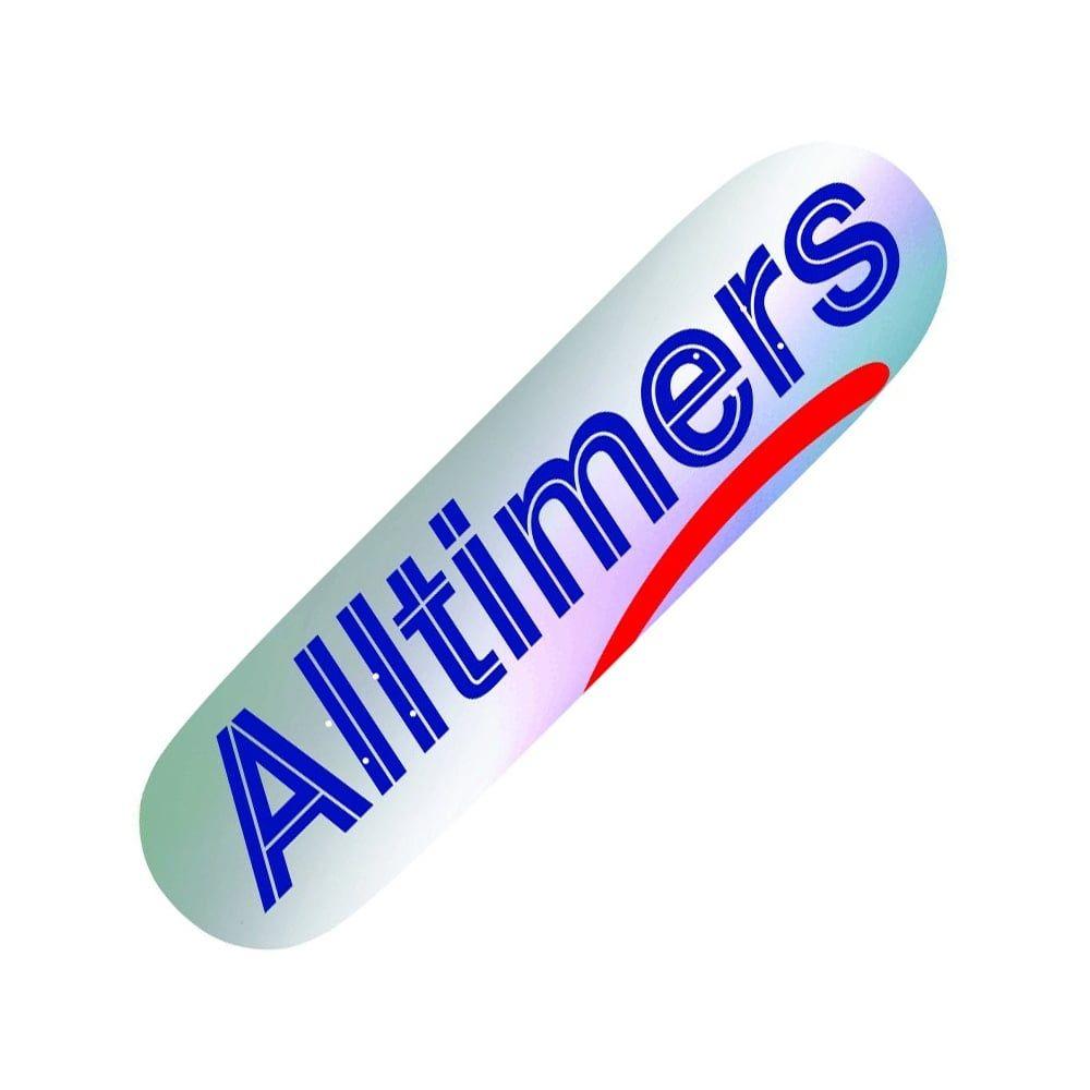 Shiny Logo - Alltimers Estate Shiny Logo Skateboard Deck 8.3