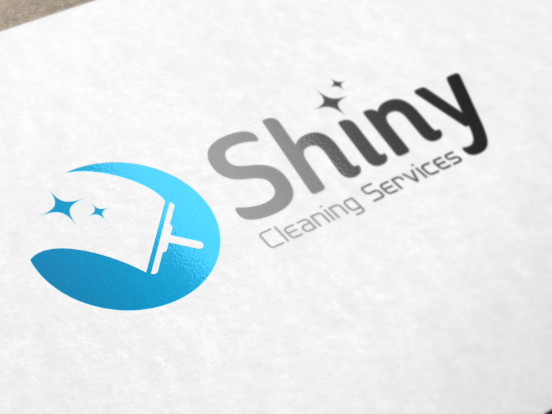 Shiny Logo - Shiny Cleaning Services Logo
