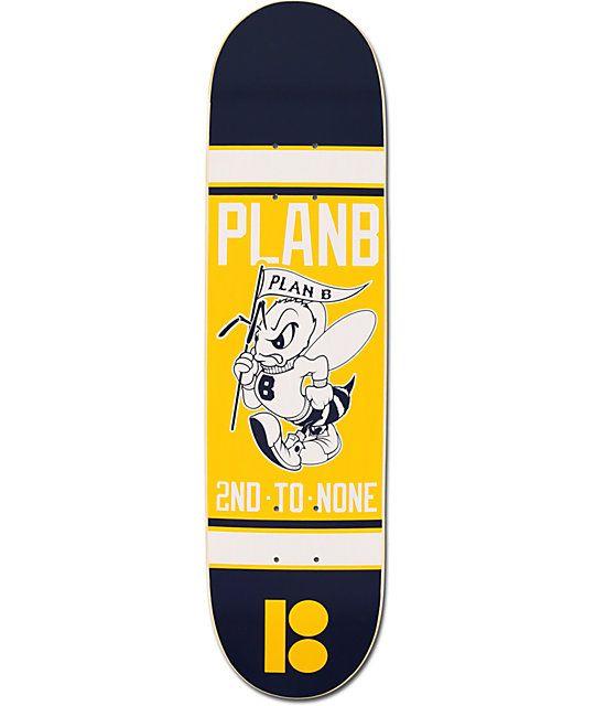Zumiez Skateboard Logo - Plan B Bee Logo Mini 7.5