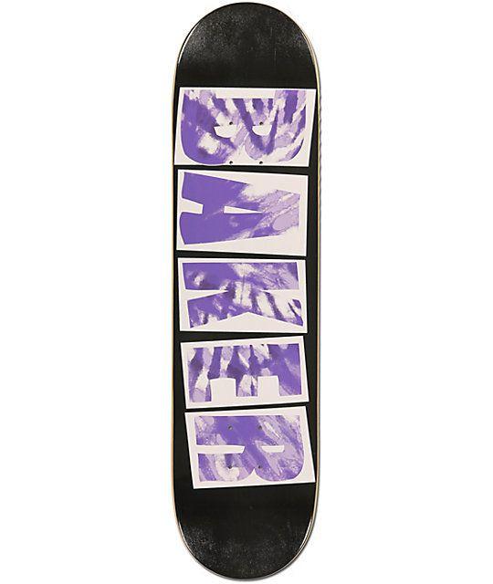 Zumiez Skateboard Logo - Baker Logo Purple Haze 8.0 Skateboard Deck