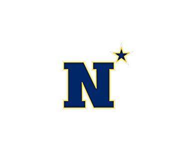USA N Logo - Amazon.com: United States Naval Academy Decal - N-star Logo - 4