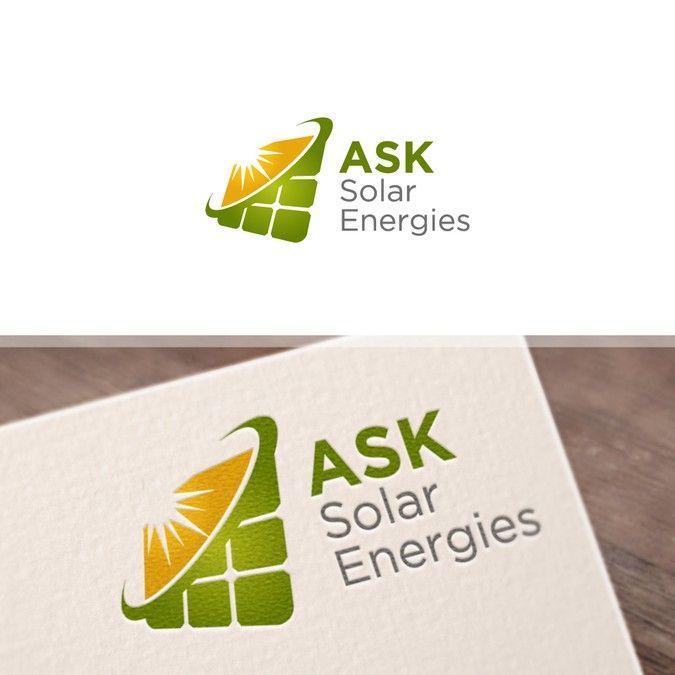 Ask Power Logo - Logo for Solar Power Plant is wanted | Logo design contest