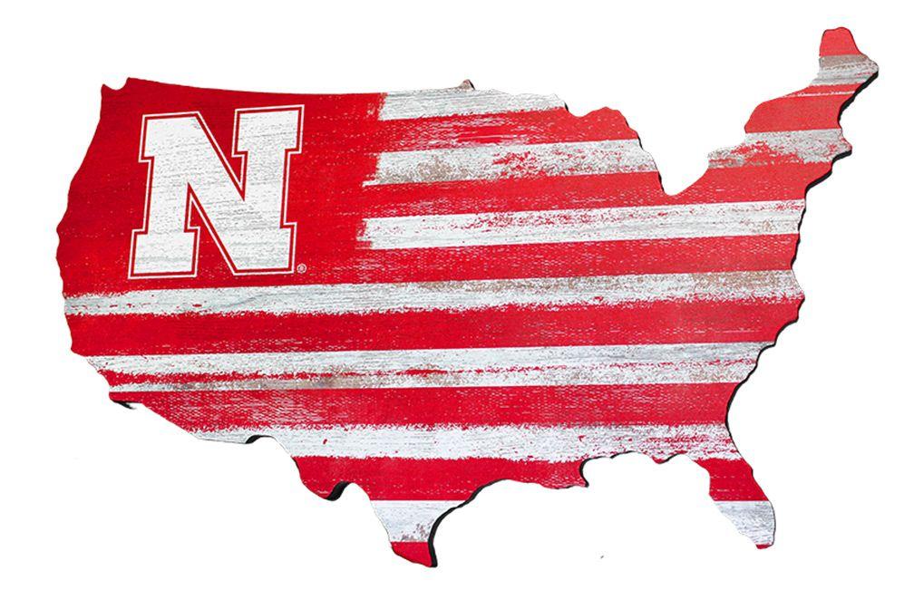 USA N Logo - USA N Logo Cut Out Sign