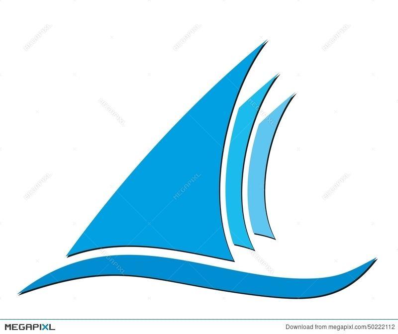 Vessel Logo - Sailing Vessel Logo Illustration 50222112