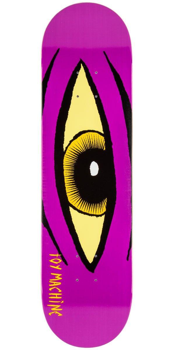 Eye Toy Machine Logo - Toy Machine Sect Eye Skateboard Deck.125