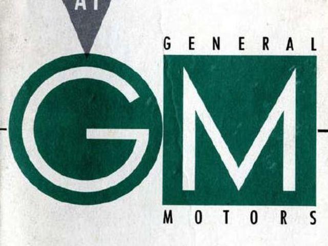 Old General Motors Logo - The Evolution of the Auto industry timeline