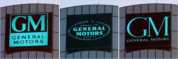 Old General Motors Logo - GM Replaces Logo at Detroit HQ