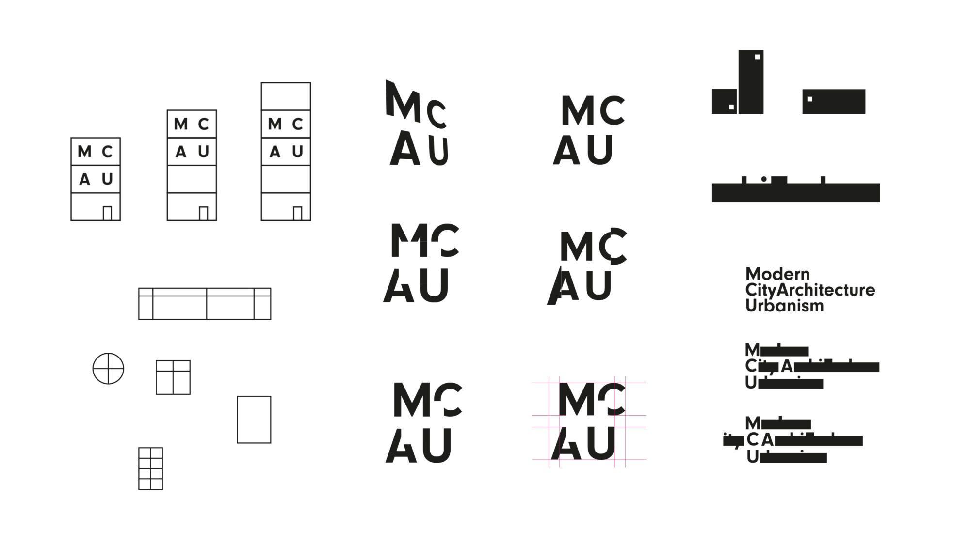 Modern City Logo - MCAU Brand | Bringing 3D space into a 2D identity | The Neighbourhood