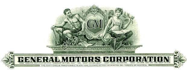 Old GM Logo - General Motors Corporation (Pre Bankruptcy ) - 1955