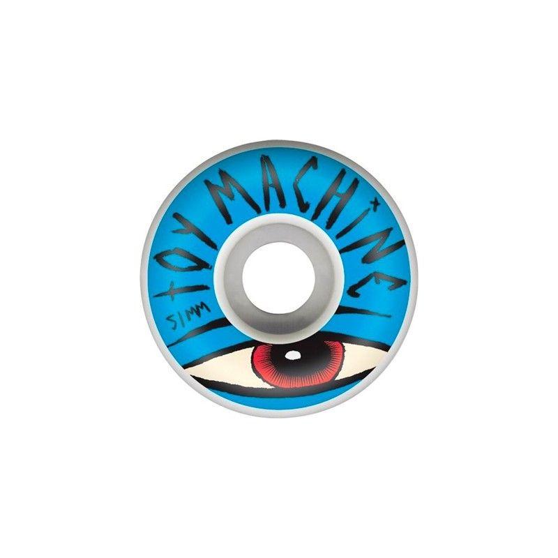 Eye Toy Machine Logo - Rodas Toy Machine Sect Eye Blue 51mm