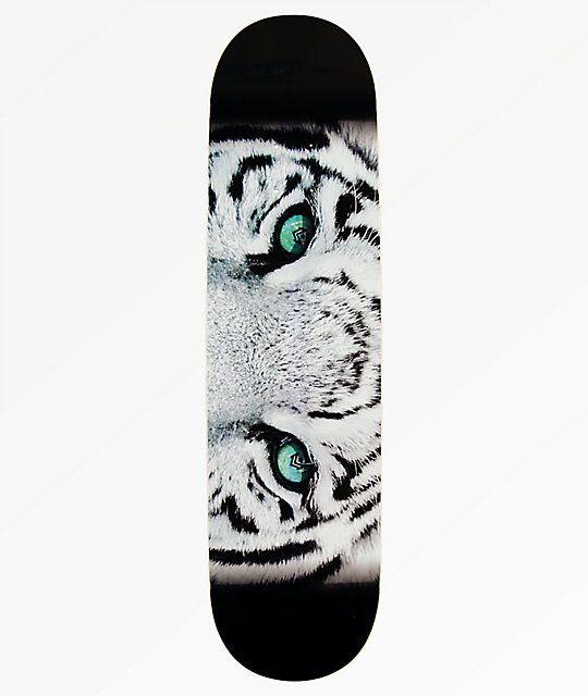 Zumiez Skateboard Logo - Mini Logo Tiger Eyes 8.25