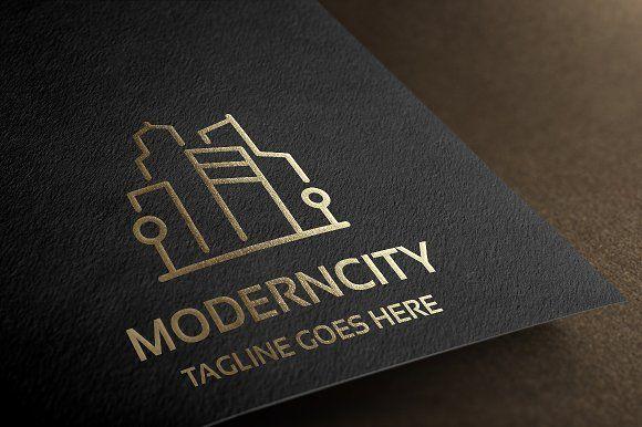 Modern City Logo - Modern City Logo ~ Logo Templates ~ Creative Market