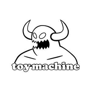 Eye Toy Machine Logo - Toy Machine - Side Eye - Skateboard Deck 8.375