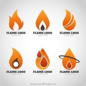 Green Flaming Logo - Flame Logo Vectors, Photo and PSD files