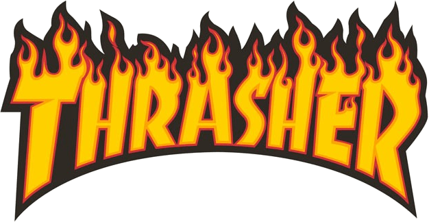 Cartoon Fire Thrasher Logo Logodix - roblox font request forum dafontcom