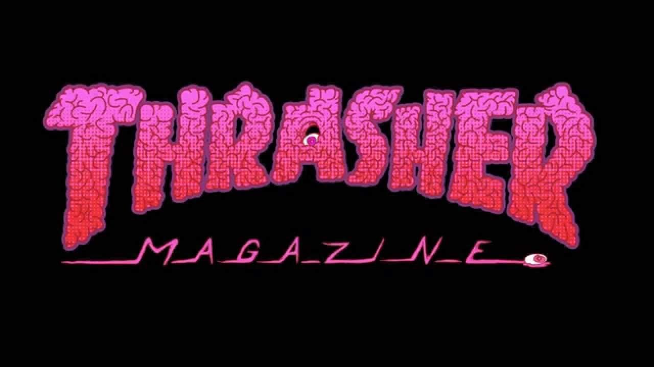 Neon Thrasher Goat Logo - Thrasher Logo Animation - YouTube
