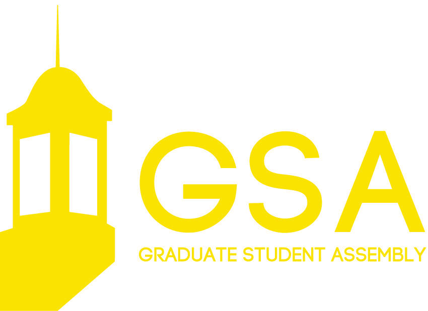 GSA Logo - Funding available for Graduate Student Professional Development
