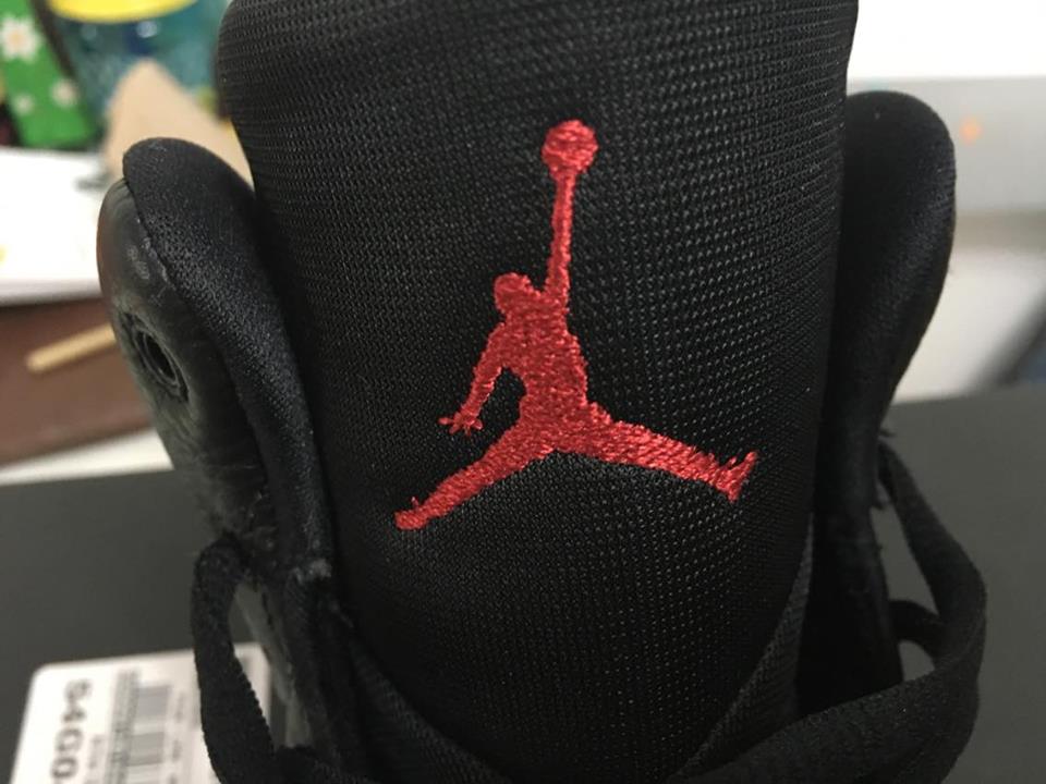 Real Jordan Logo - How to spot fake Jordan Flight Tradition - Fake vs Original