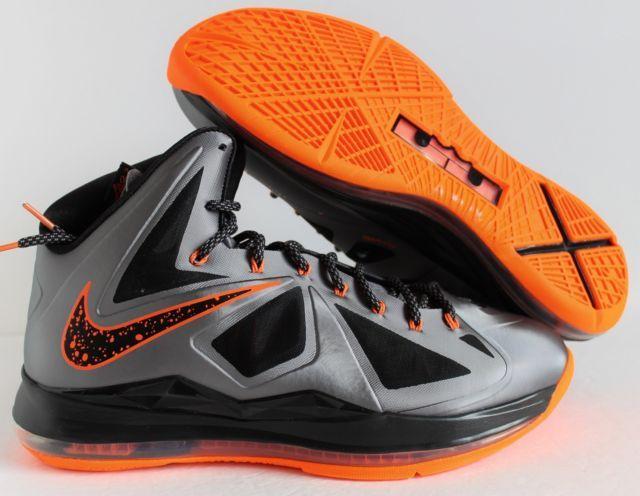 Lava Basketball Logo - Nike Lebron 10 X Lava Men's Basketball Shoes Size 13.5 | eBay