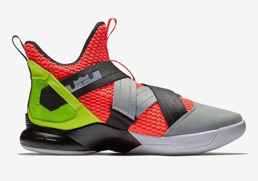 Lava Basketball Logo - Nike LeBron Soldier 12 Hot Lava AO4054-800 | SneakerFiles