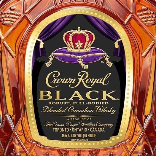 Crown Royal Logo - Crown Royal Black Whiskey 1.75L – Habersham Beverage