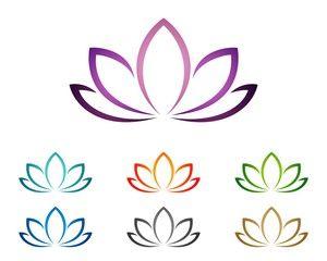 Simple Lotus Flower Logo - Search photo Category Plants and Flowers > Flowers > Lilies