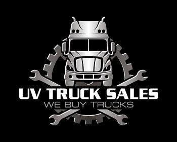 Truck Sales Logo - UV Truck Sales Logo Design